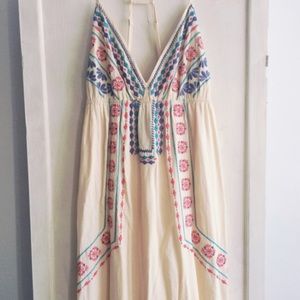 Tribal boho maxi dress size S/M